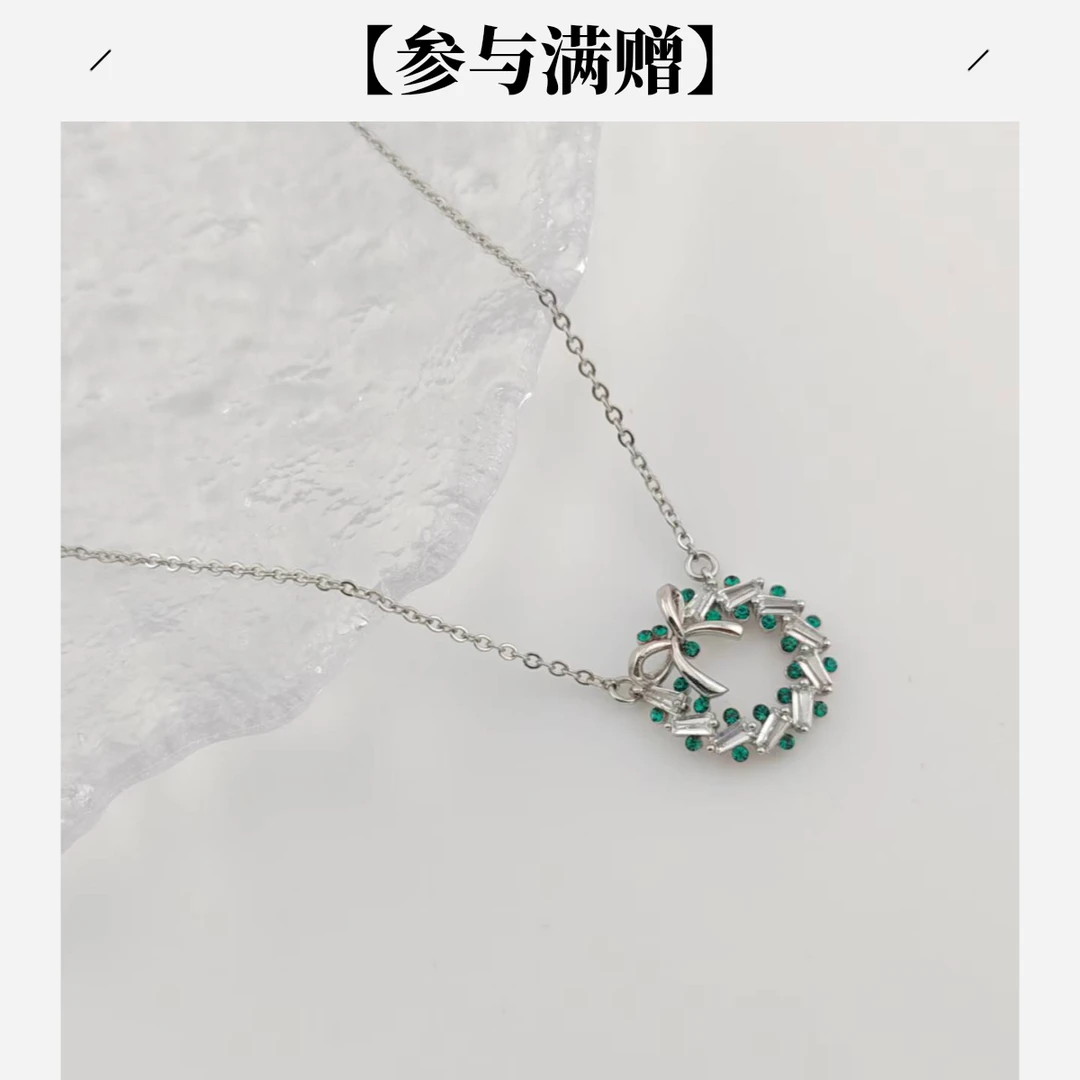 XUPING/旭平首饰 合金项链 七夕好礼花花蝴蝶结 GDJ X001142585