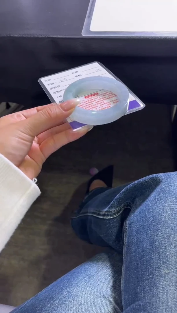 未镶嵌手镯定制翡翠~*定制手镯不退不换