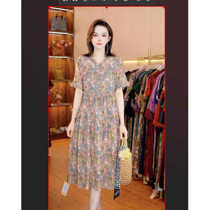 3-111-20新款时尚休闲连衣裙