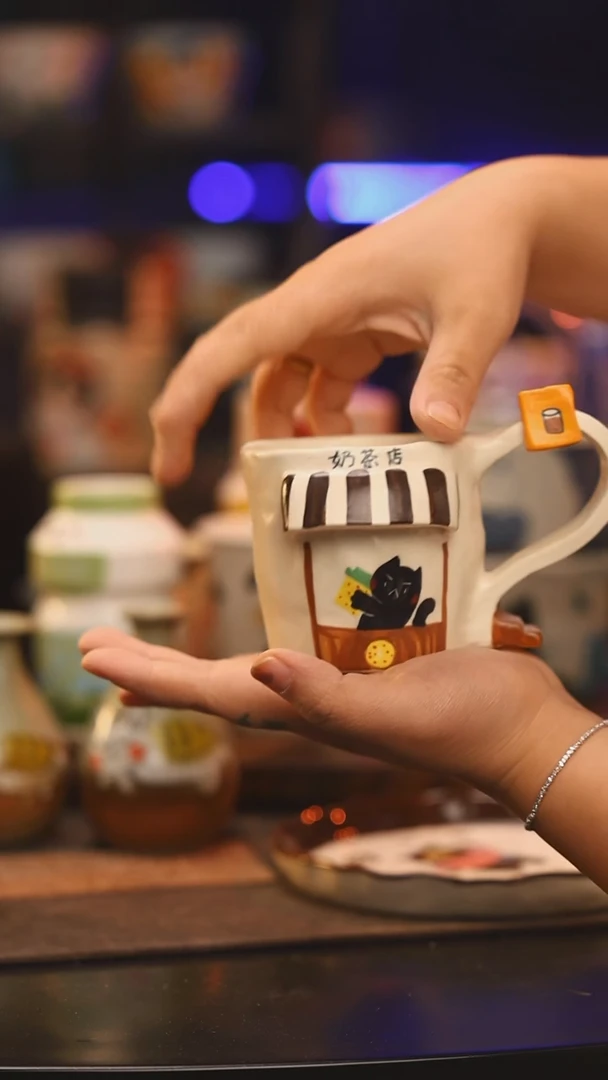 【闪购商品】摆件微瑕创意设计师陶瓷景德镇