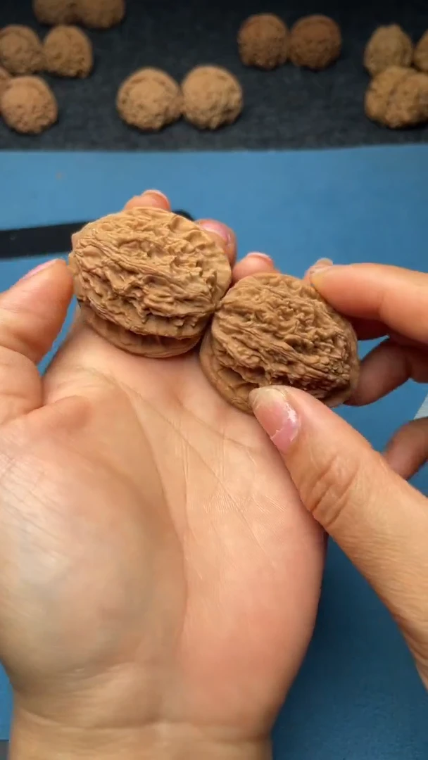 桃核把件w149  麦虎 37尺