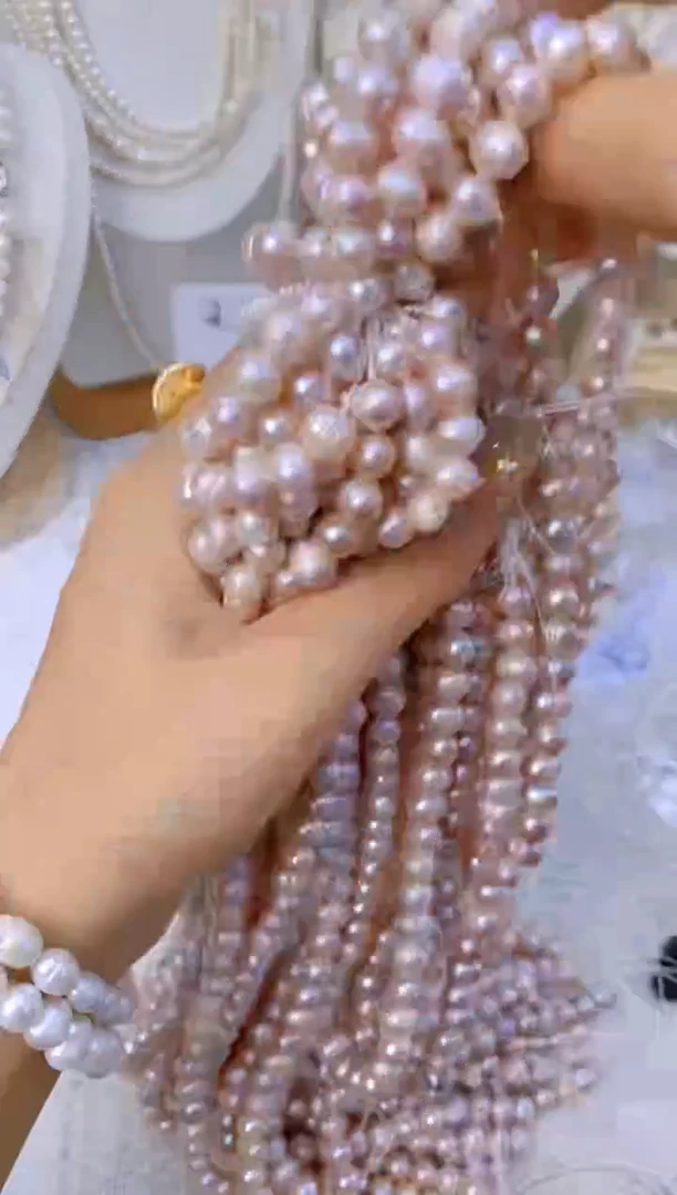 颈饰未镶嵌淡水珍珠45A