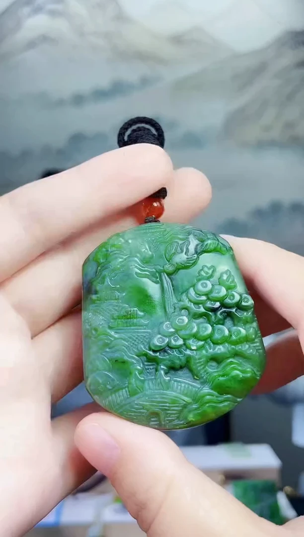 颈饰未镶嵌和田玉1
