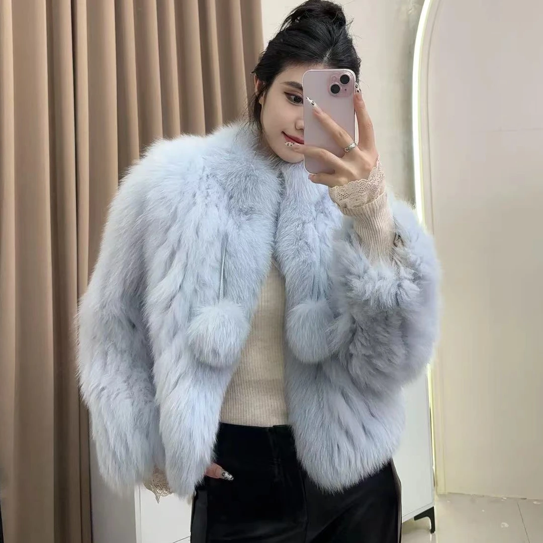 MK（AA7001-AA7100) 秋冬时尚气质轻奢新款女装车条编织款网红外套