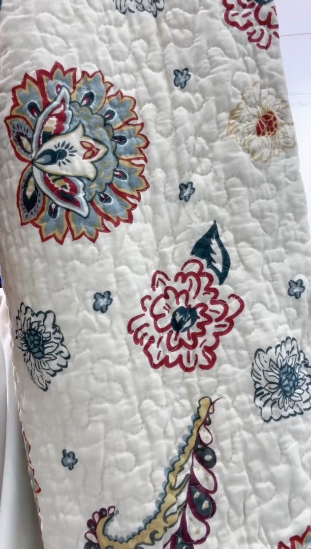 棉180*230纯棉床盖57号微瑕