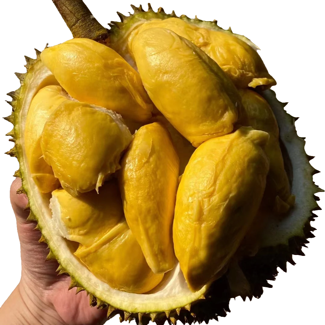 F【空运包邮】正宗泰国进口金枕榴莲新鲜带壳核小2到8斤新鲜金枕泰国东部
