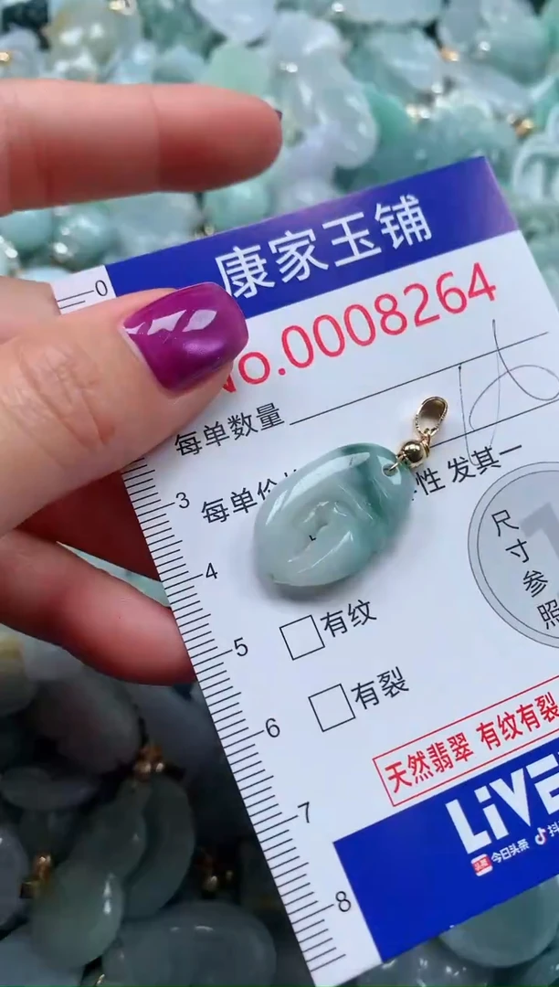 颈饰未镶嵌翡翠8264