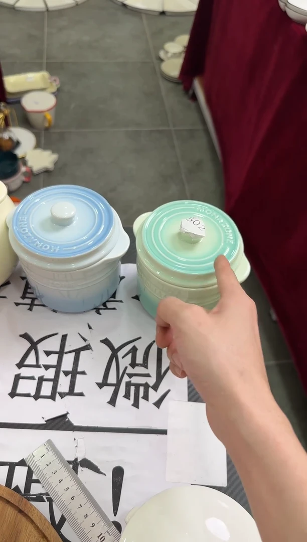 摆件陶A502   2个 清仓微瑕陶瓷餐具