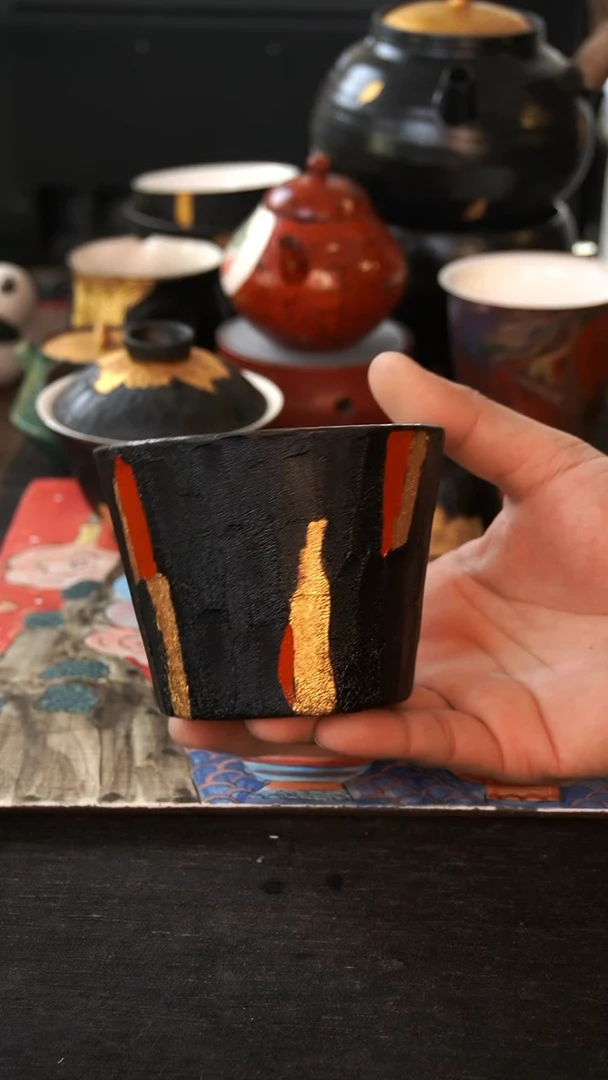 【闪购商品】其他836大漆杯小康茶器