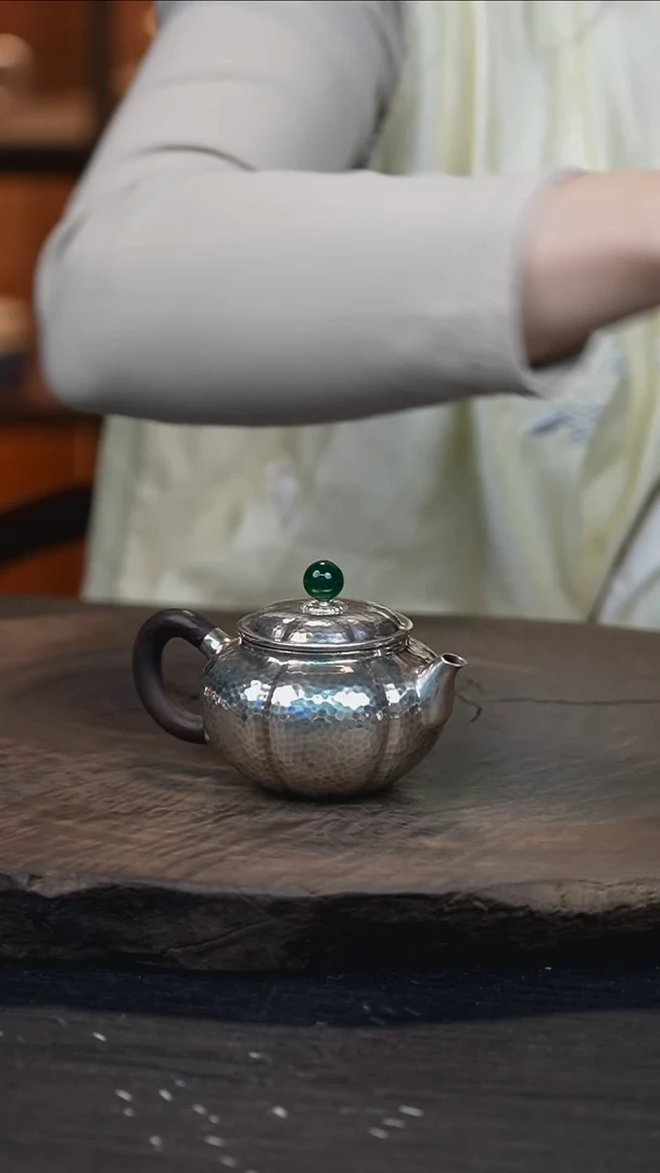 手工南瓜银壶999