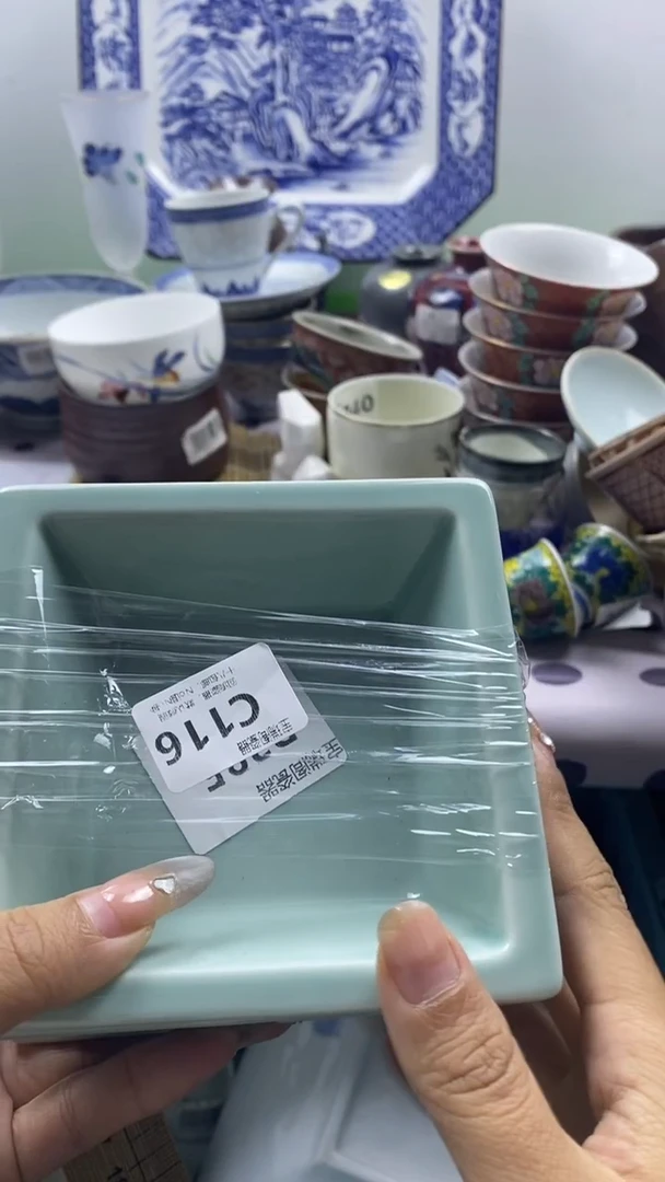 其他鹤*嫣回流瓷器默认微瑕，谨慎勿拍C116