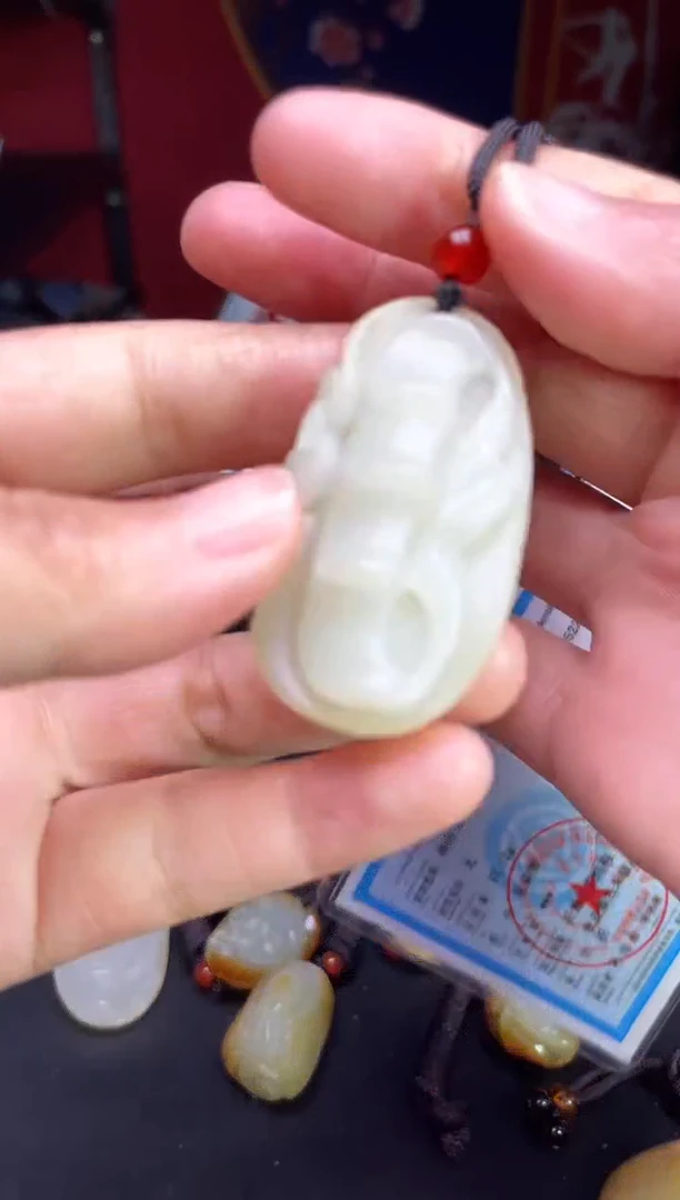 颈饰未镶嵌和田玉123