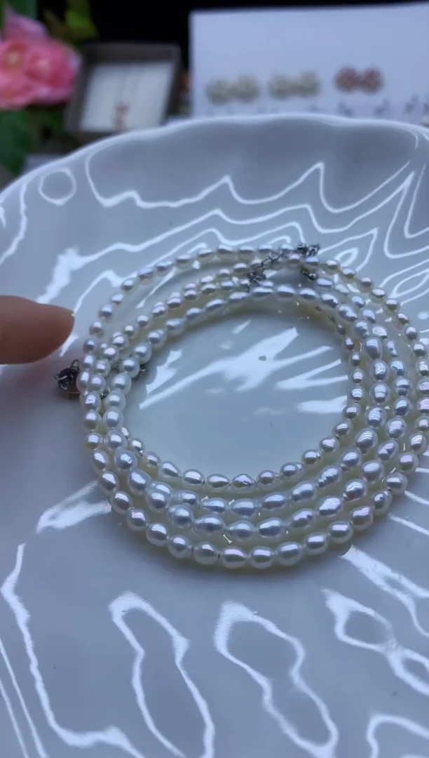 【闪购商品】淡水珍珠颈饰未镶嵌淡水珍珠项链多样性发其一