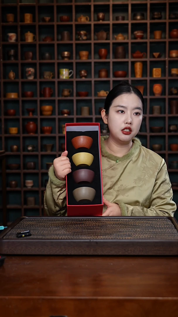 【闪购商品】紫砂茶杯非遗茶器-大口套组