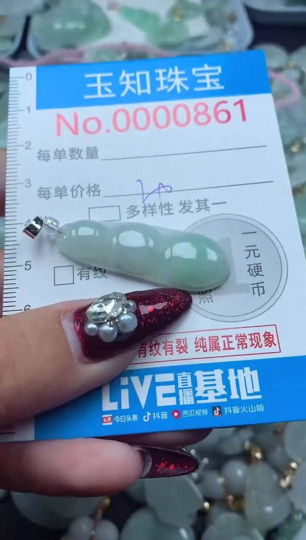 颈饰未镶嵌翡翠861