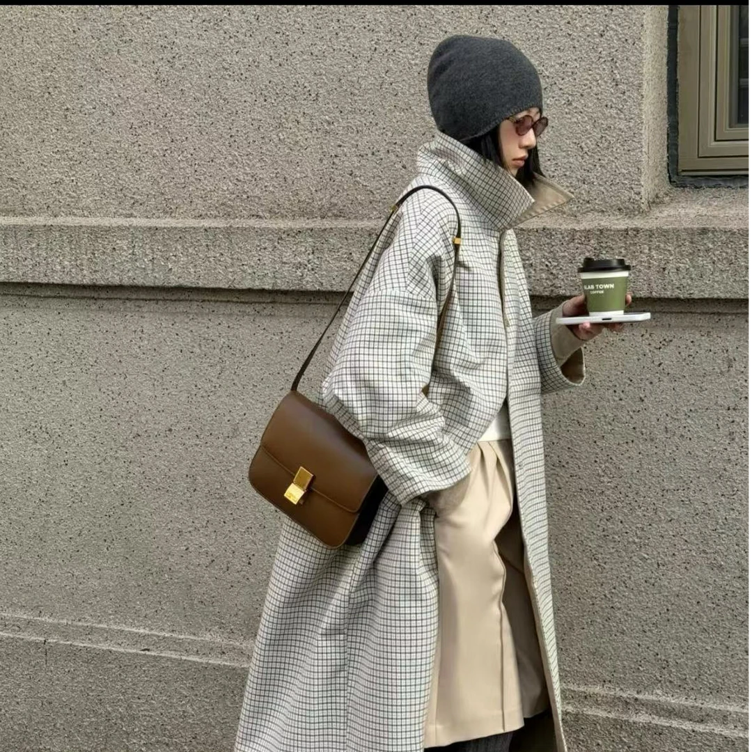 99新 Celine/思琳 思琳 安洁利严选豆腐包/BK0156207 单肩包