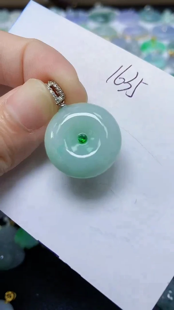 翡翠未镶嵌颈饰天然自然緬甸A貨翡翠