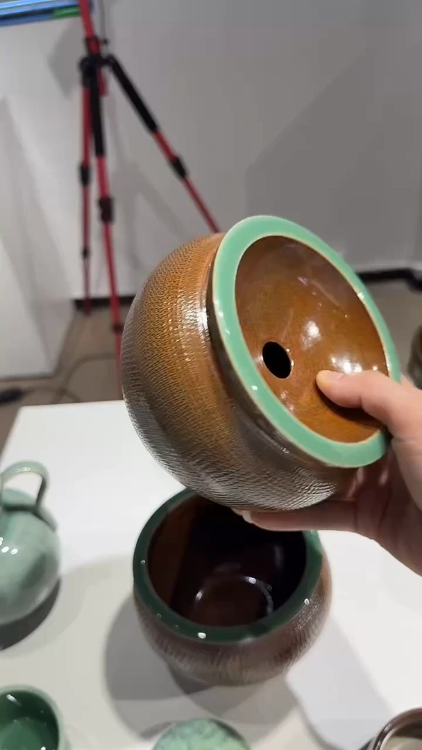 青瓷手工茶器包邮