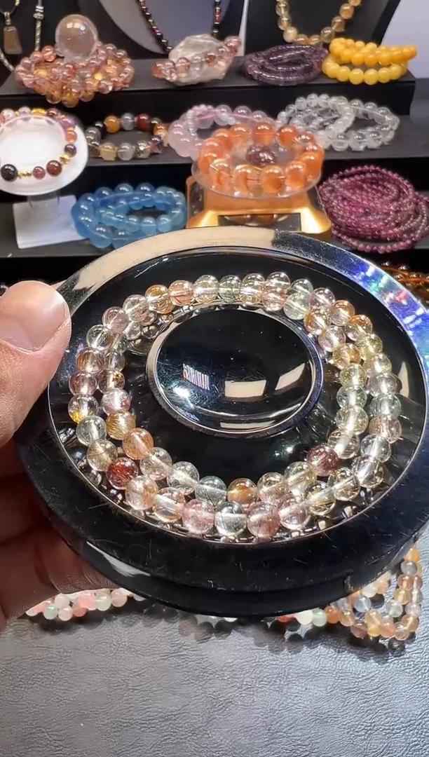 未镶嵌手链水晶w****?22