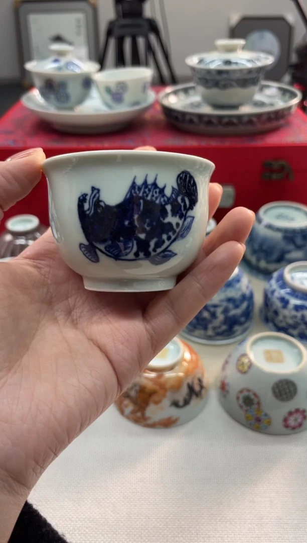 【闪购商品】瓷片陶瓷艺术陶瓷茶具