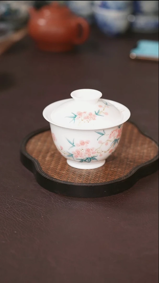 景德镇陶瓷/杯/盖碗/壶承A12