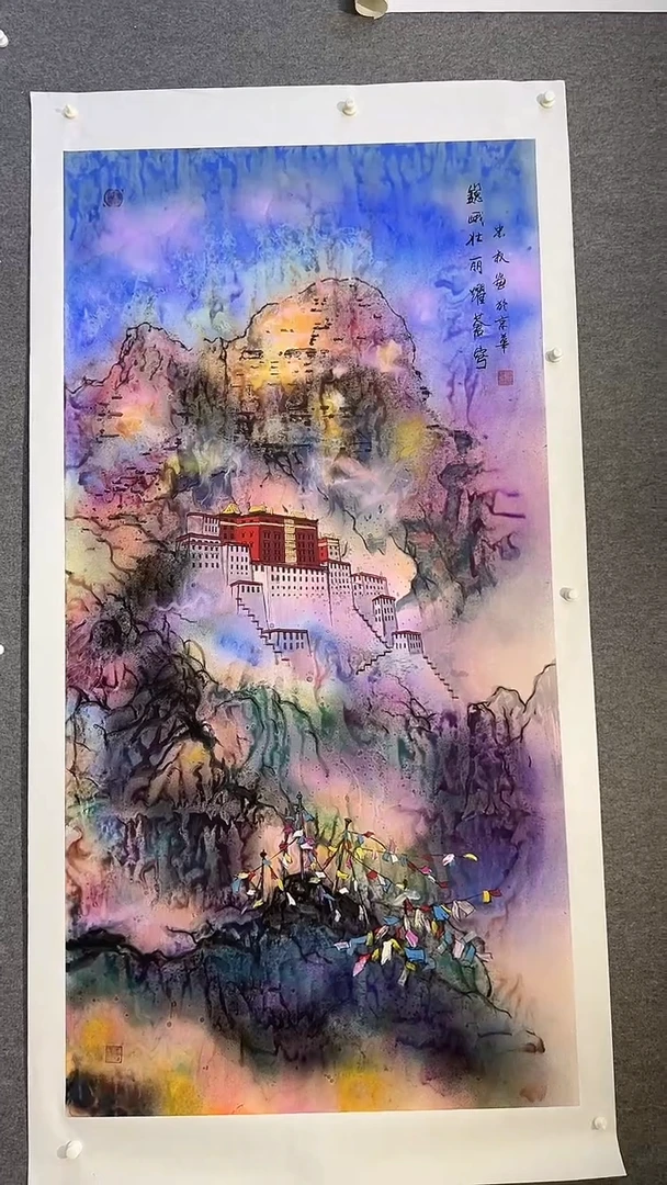 国画王忠权-25平尺-国画作品