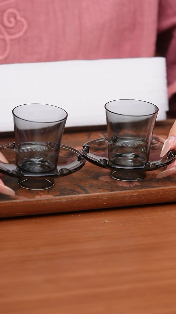 【闪购商品】禾器/宛香杯碟组/烟灰色