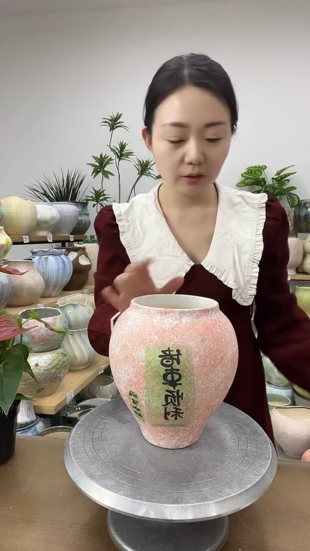 11.16陶瓷花盆直播链接高.  20    口 11