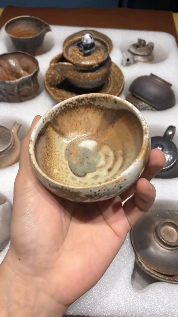 奢瓷/瑞寅柴烧茶器（杯子）503 微瑕