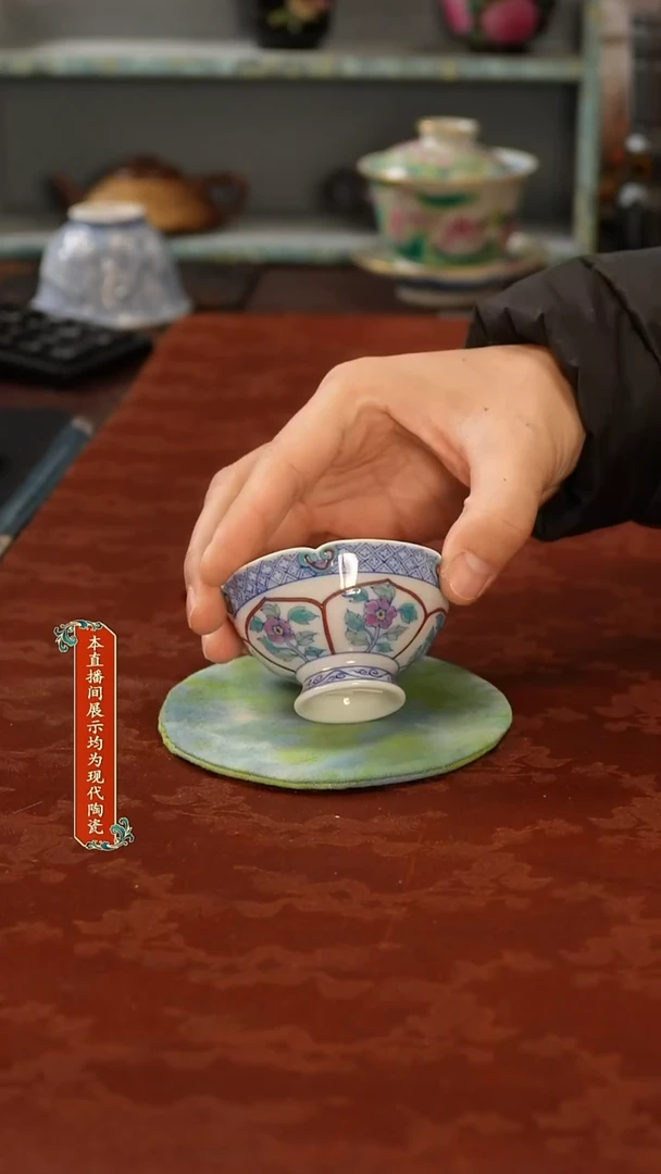 陶瓷景德镇手工手绘卡哇伊美器