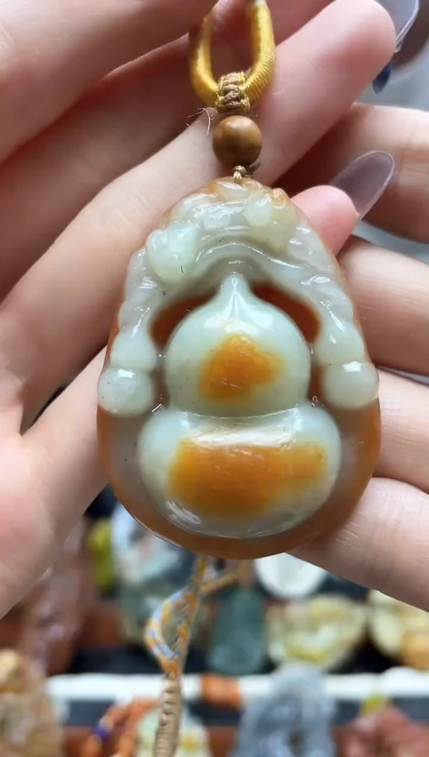 未镶嵌岫玉吊坠·