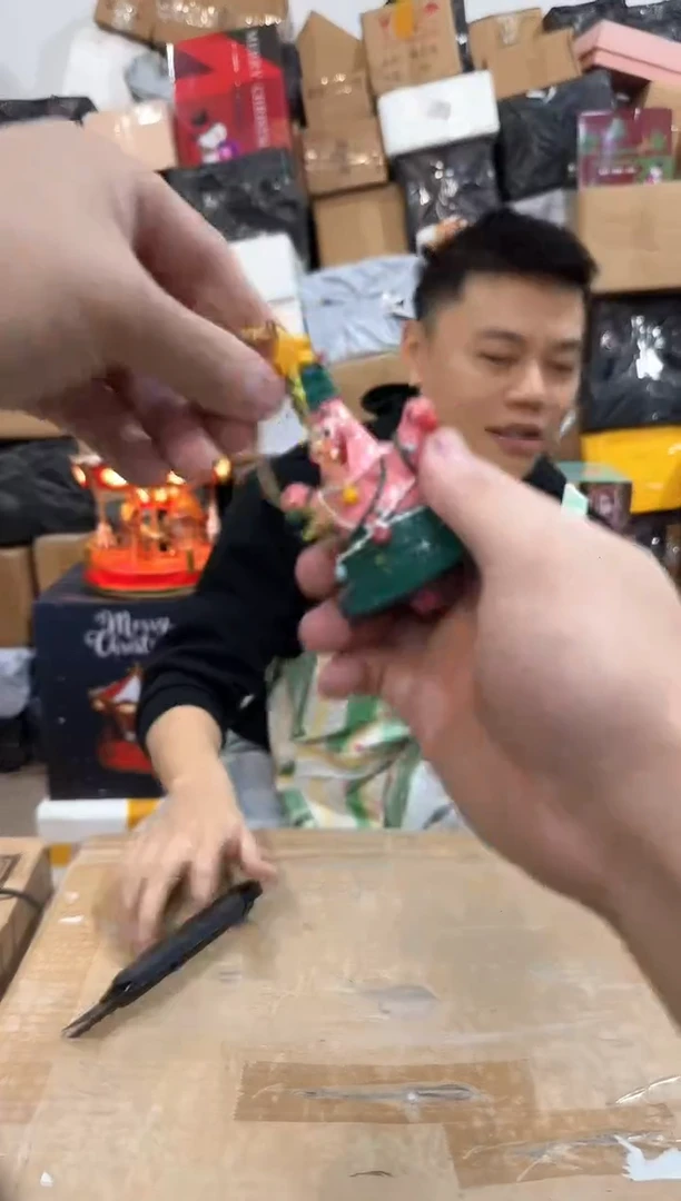 瓷片派大星挂件 树脂