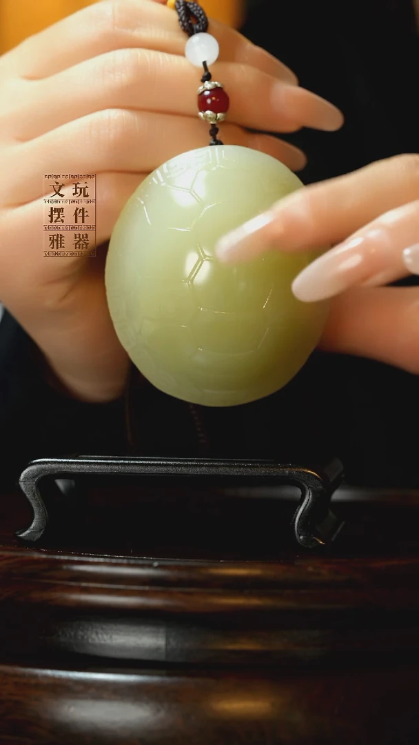 玉《博古富甲天下》手把件摆件