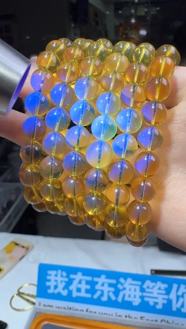 【闪购商品】蓝珀手链未镶嵌多样性发一件 586