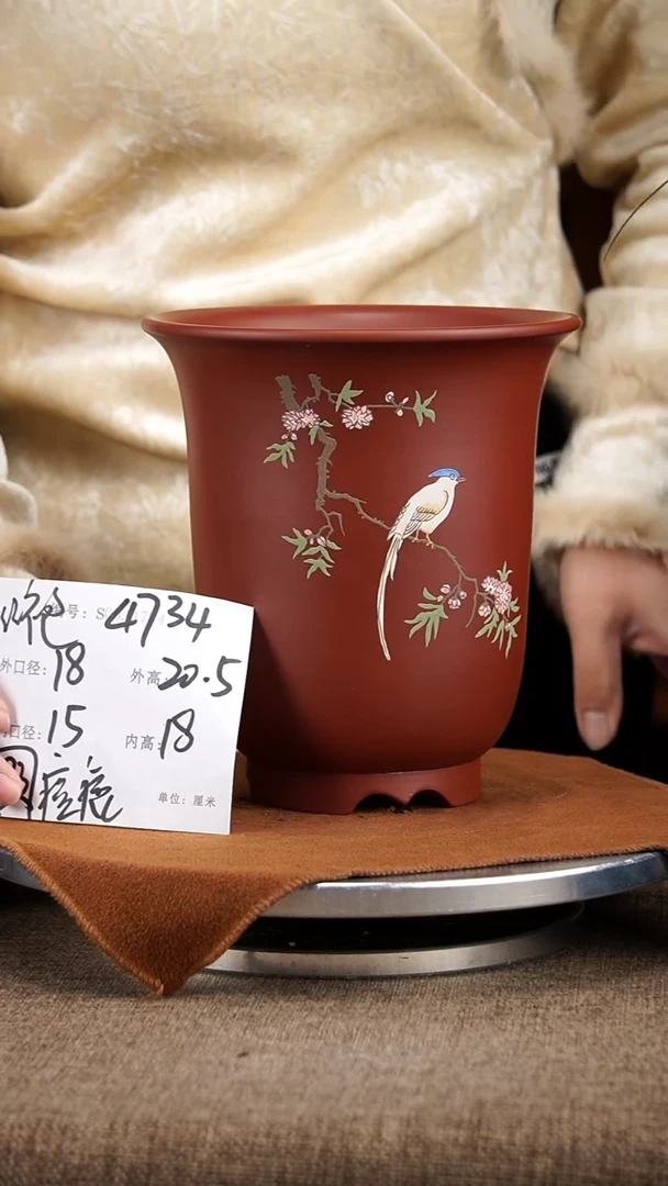 【闪购商品】紫砂花盆紫砂花盆4734