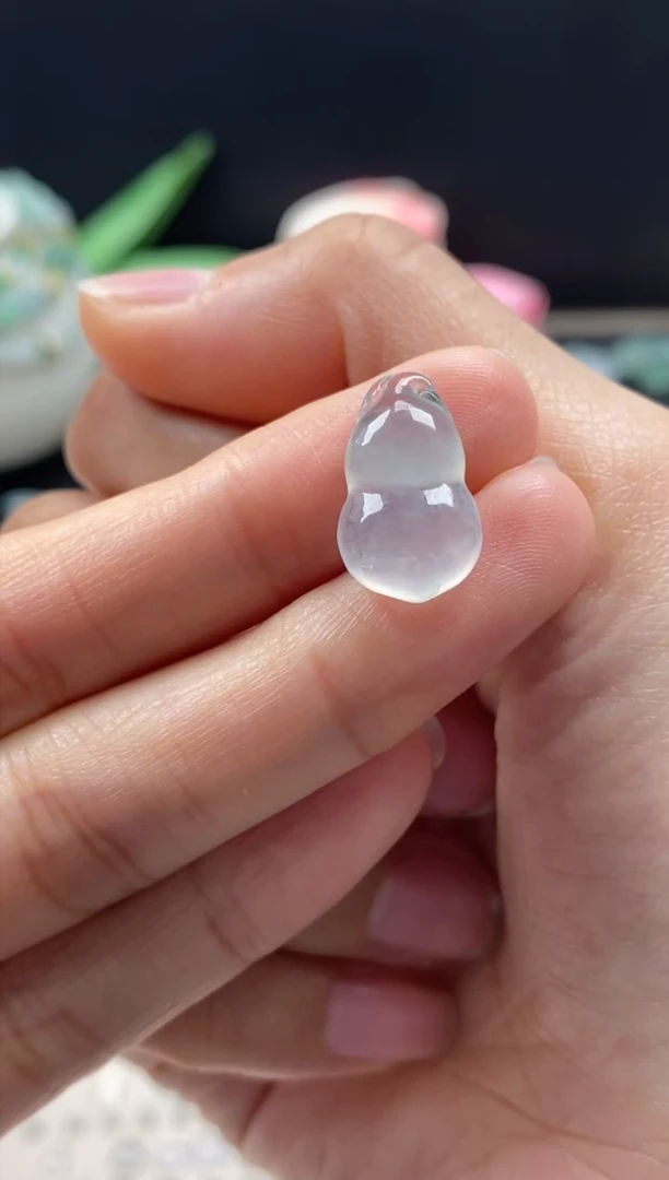 【闪购商品】翡翠颈饰未镶嵌翡翠白冰葫芦