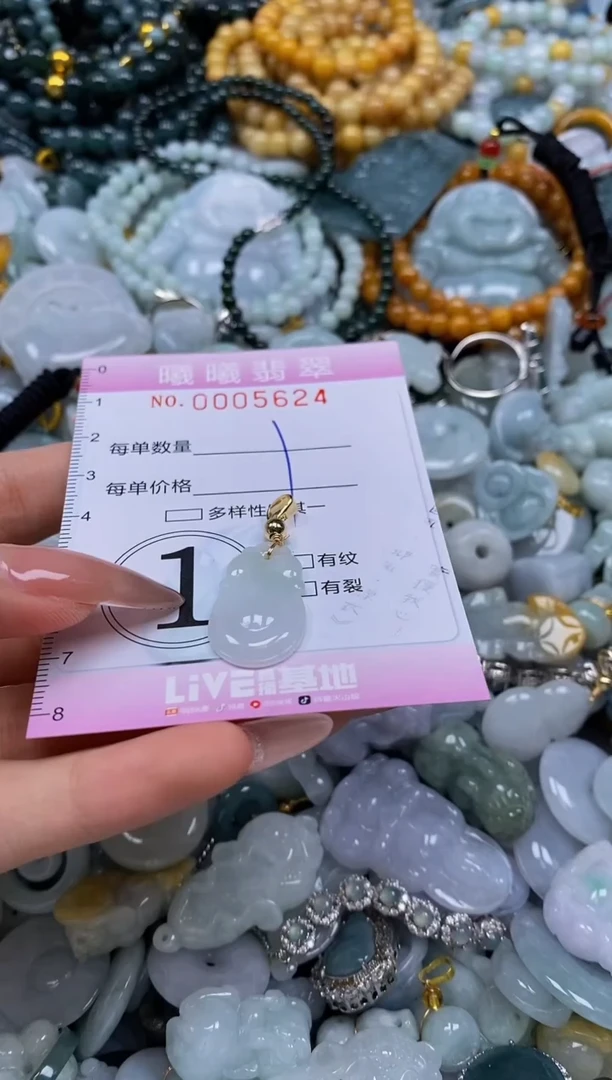 翡翠未镶嵌颈饰闪购0005624