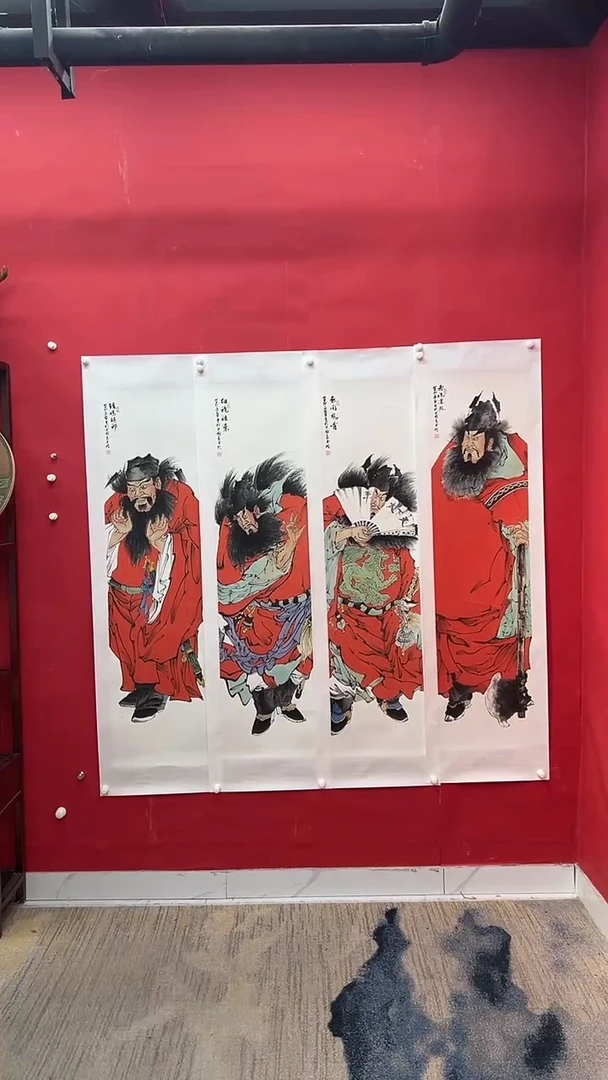 国画画家陆远华纯手绘原作