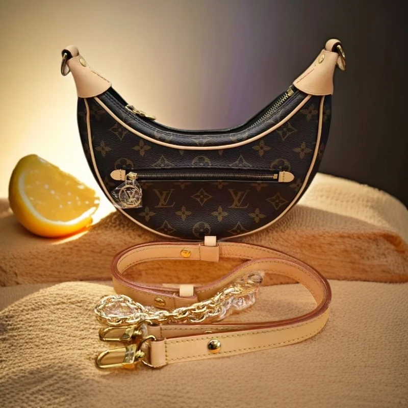 99新 LouisVuitton/路易威登 月亮包H3003