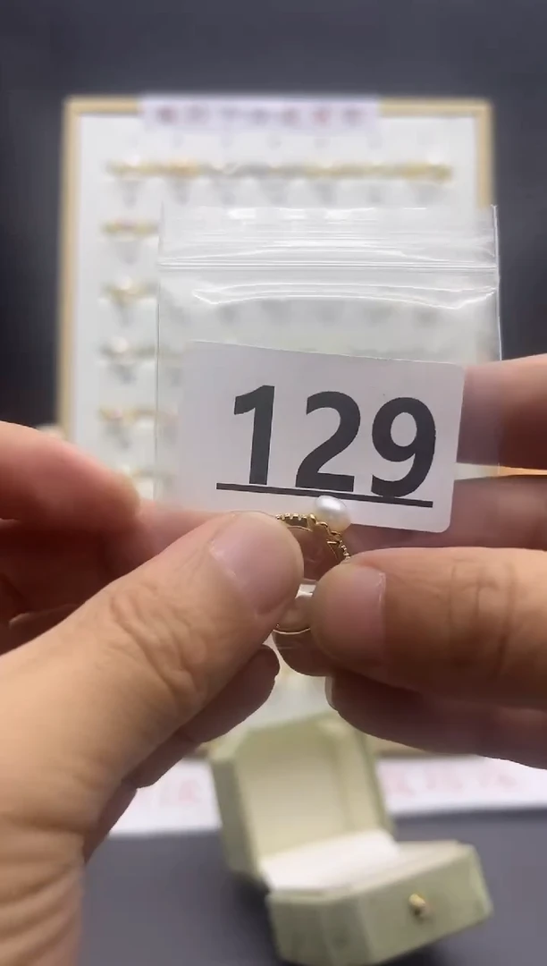 合金淡水珍珠珠宝奇石129