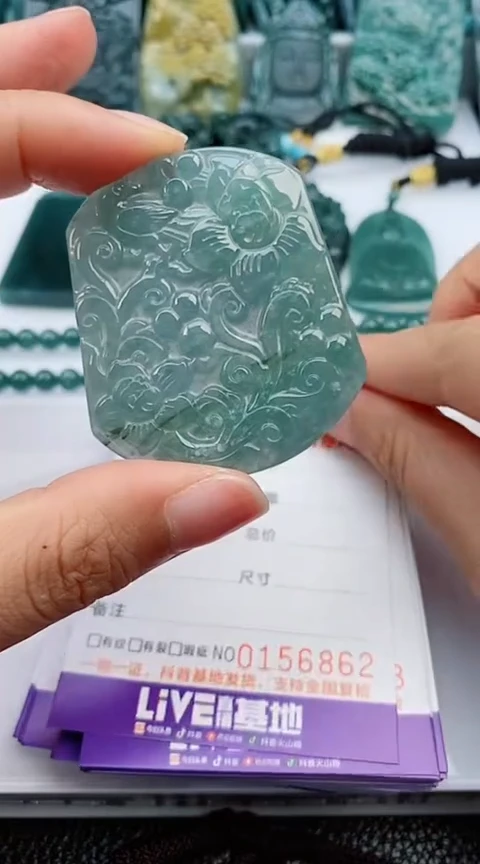 翡翠未镶嵌颈饰