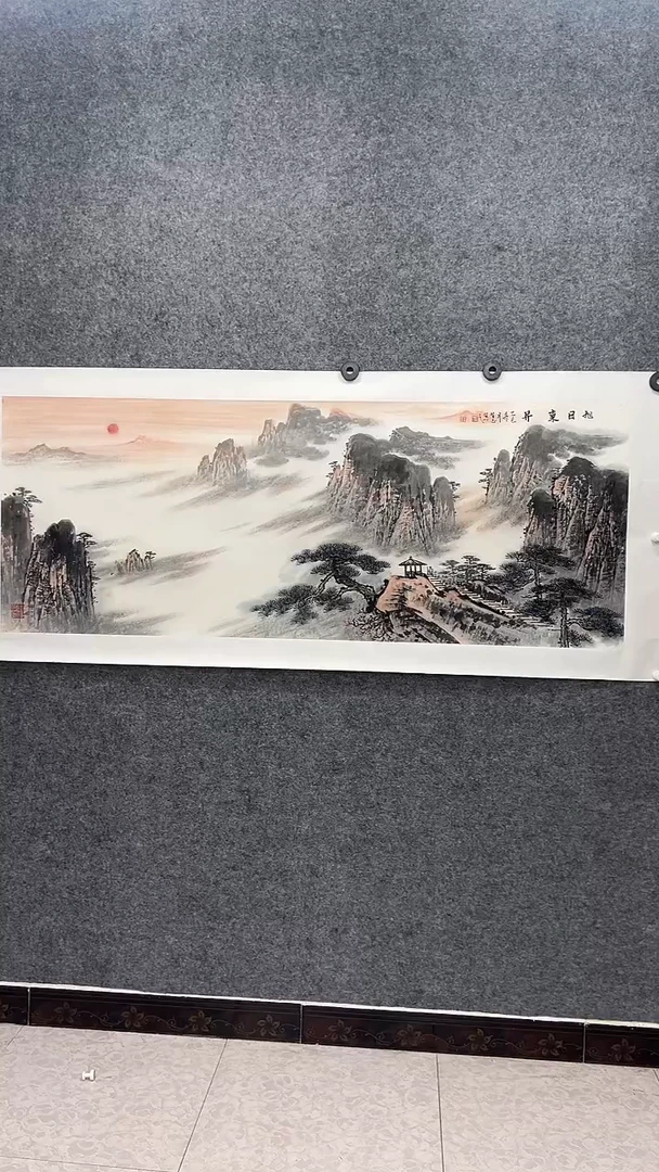国画国画王生意山水