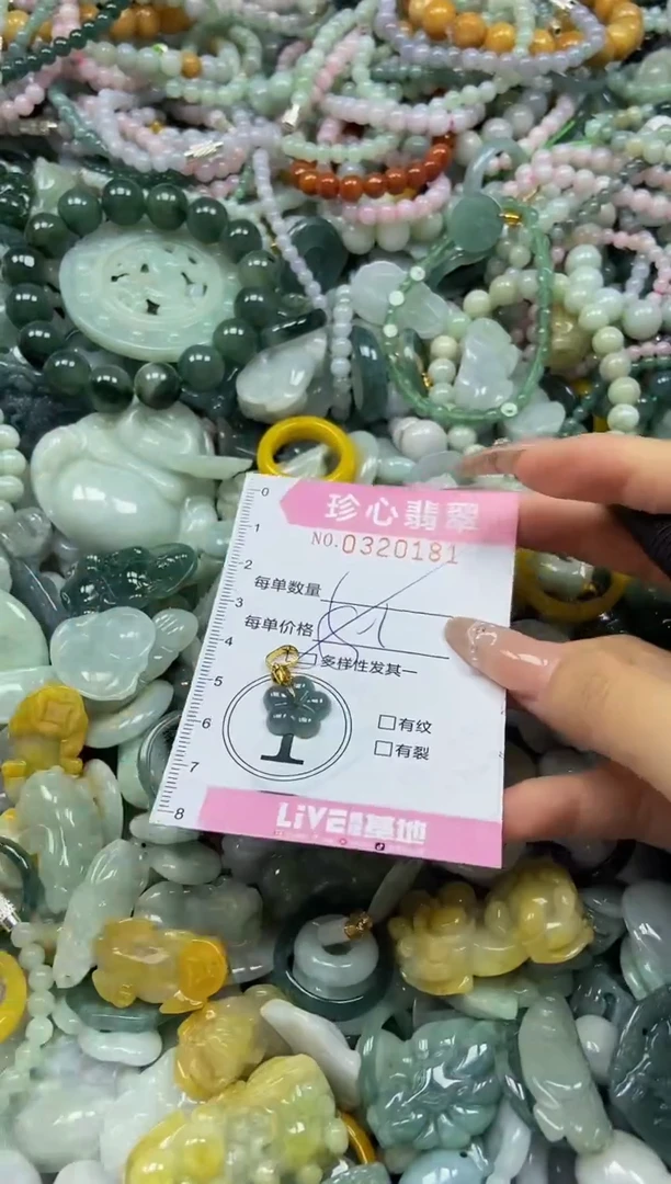 翡翠未镶嵌颈饰闪购0320181多样性发其一