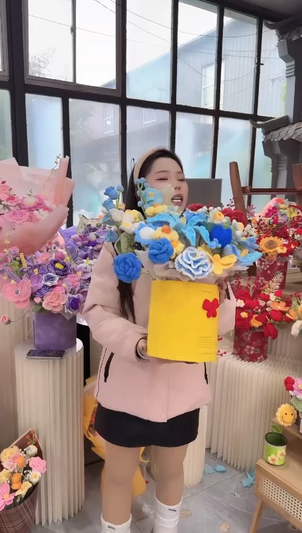 非遗手工定制花束，孤品清仓！