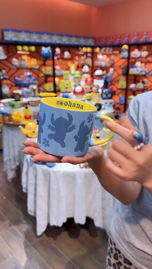 瓷片@@陶瓷杯史迪仔杯子