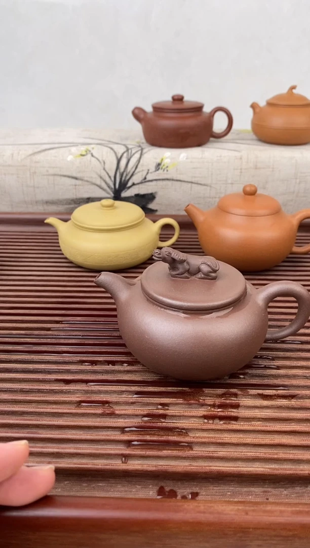 茶壶紫砂00006牛壶