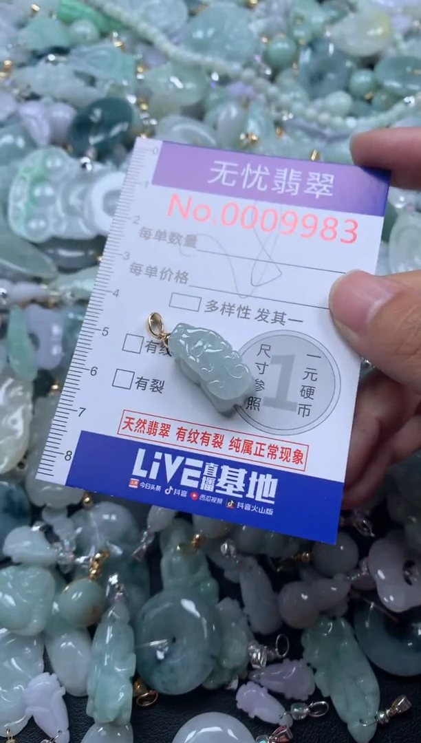 颈饰未镶嵌翡翠9983