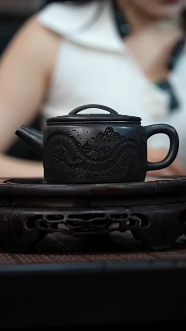 茶壶紫砂宜兴岁颐传砂原矿全手40