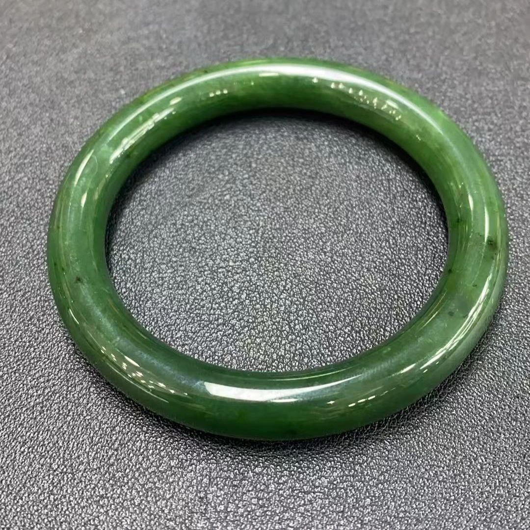【嘉老板】和田玉碧玉手镯  65916