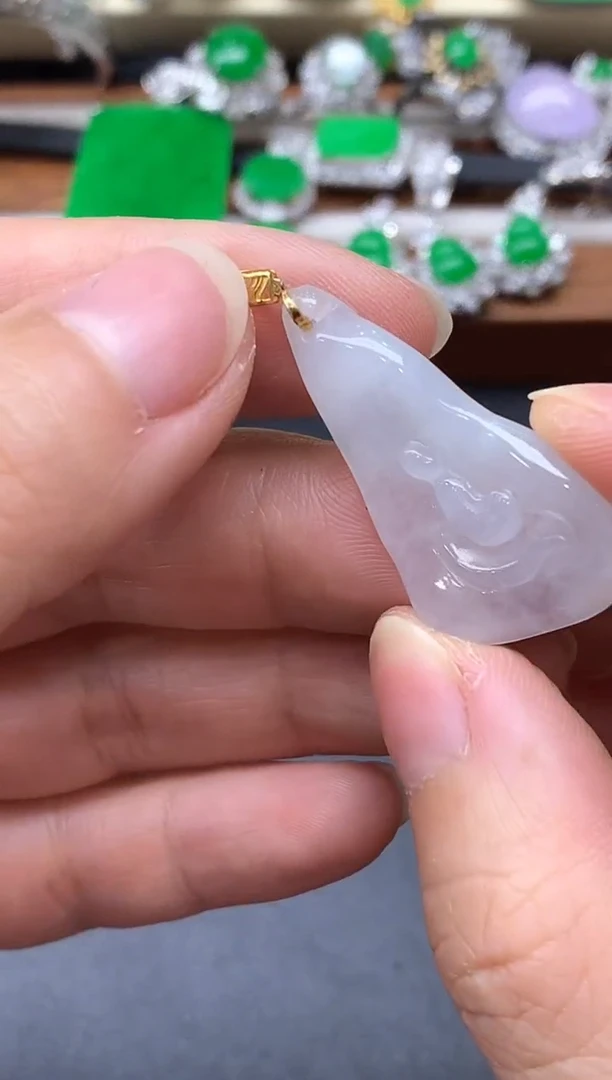 颈饰未镶嵌翡翠19-中国好珍宝